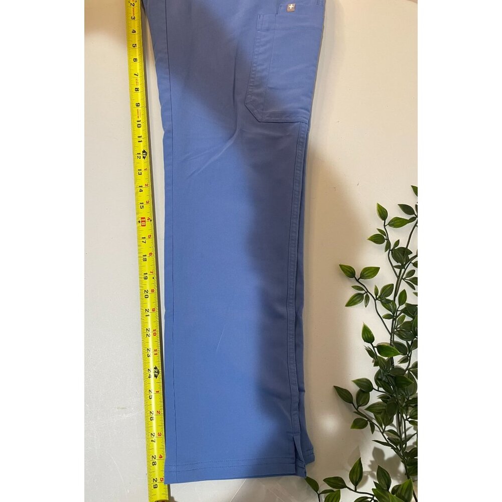 Figs Womens Technical Collection Jogger Scrub Pants In Blue S Adjustable Waist - Picture 12 of 12